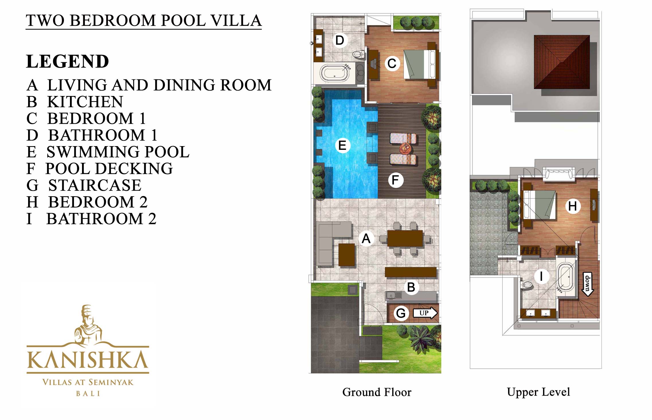Two Bedroom Floor Plan